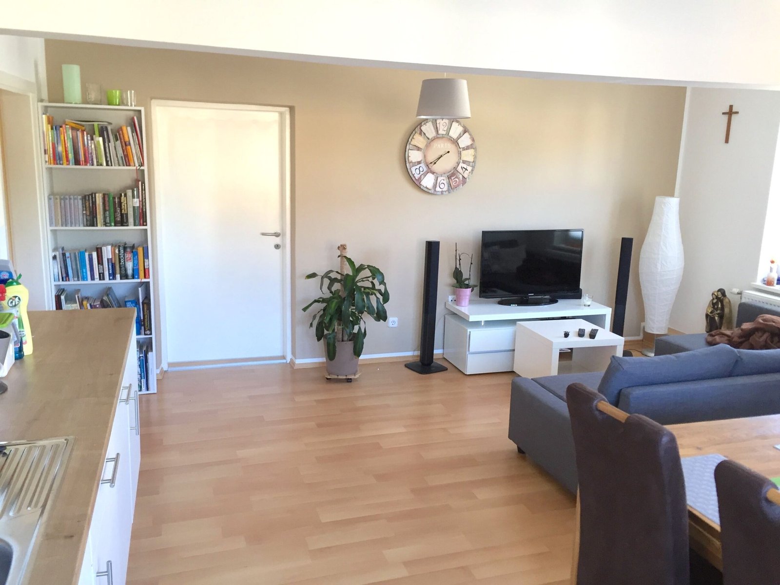 Sehr sonnige 3-Zimmerwohnung mit schönem Ausblick – im Stadtzentrum